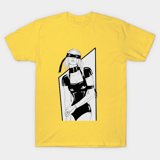 Blindfolded T-Shirt by StedySlav